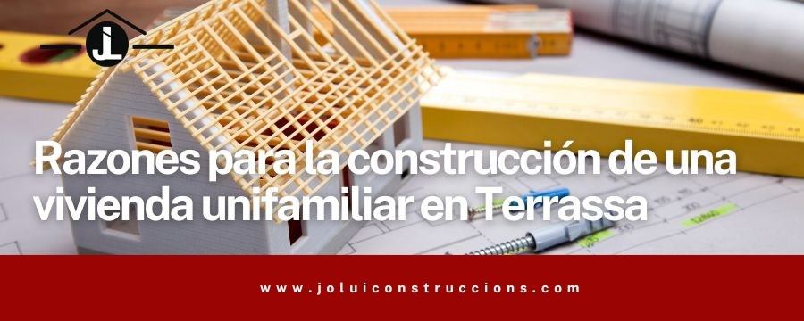 Construcción vivienda unifamiliar en Terrasa